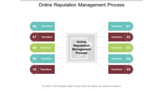 Online Reputation Management Process Ppt PowerPoint Presentation Outline Design Inspiration Cpb