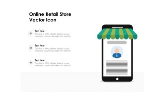 Online Retail Store Vector Icon Ppt PowerPoint Presentation Outline Inspiration PDF