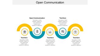 Open Communication Ppt PowerPoint Presentation Infographics Influencers Cpb
