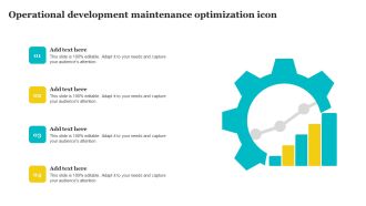 Operational Development Maintenance Optimization Icon Sample PDF