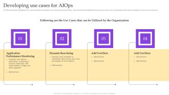 Operational Strategy For ML In IT Sector Developing Use Cases For Aiops Download PDF