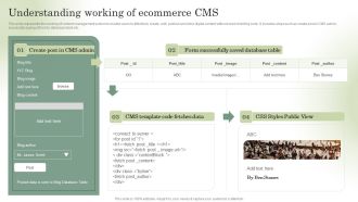 Optimizing Online Stores Understanding Working Of Ecommerce Cms Structure PDF