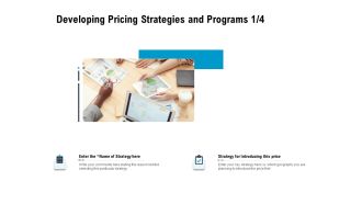 Optimizing The Marketing Operations To Drive Efficiencies Developing Pricing Strategies And Programs Planning Background PDF