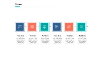 Organizational Building Blocks Linear Ppt PowerPoint Presentation File Graphics PDF