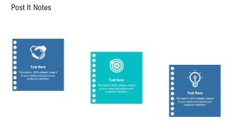 Organizational Development And Promotional Plan Post It Notes Structure PDF