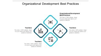 Organizational Development Best Practices Ppt PowerPoint Presentation Show Structure Cpb
