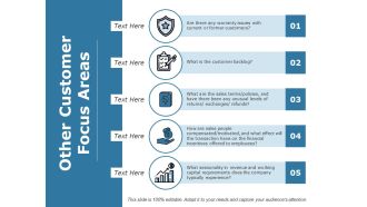 Other Customer Focus Areas Ppt PowerPoint Presentation Show Graphics Design