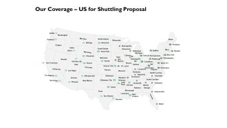 Our Coverage Us For Shuttling Proposal Ppt PowerPoint Presentation Show Layout