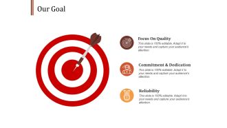 Our Goal Focus On Quality Ppt PowerPoint Presentation Infographics Example Topics