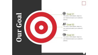 Our Goal Ppt PowerPoint Presentation Summary Graphics