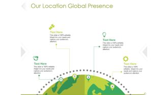 Our Location Global Presence Ppt PowerPoint Presentation Visual Aids Example 2015