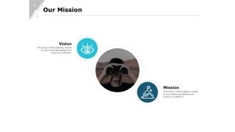 Our Mission And Vision Ppt PowerPoint Presentation Inspiration Mockup