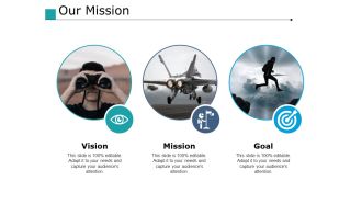 Our Mission Goal Ppt PowerPoint Presentation Model Smartart