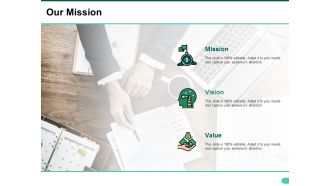 Our Mission Ppt PowerPoint Presentation Gallery Topics
