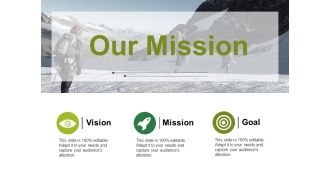 Our Mission Ppt PowerPoint Presentation Infographic Template Files