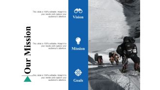 Our Mission Ppt PowerPoint Presentation Pictures Graphics Example