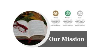 Our Mission Ppt PowerPoint Presentation Portfolio Vector