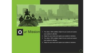 Our Mission Ppt PowerPoint Presentation Styles Topics