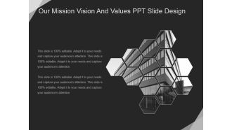 Our Mission Vision And Values Ppt PowerPoint Presentation Diagrams