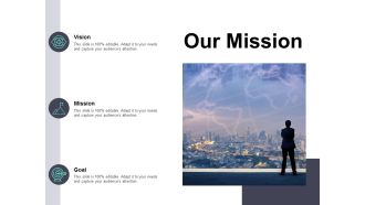Our Mission Vision Goal Ppt PowerPoint Presentation Gallery Visual Aids