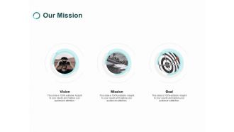 Our Mission Vision Ppt PowerPoint Presentation Infographic Template Gallery
