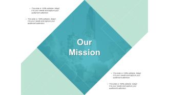 Our Mission Vision Ppt PowerPoint Presentation Summary Inspiration