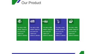 Our Product Template 2 Ppt PowerPoint Presentation Slides