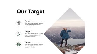 Our Target Arrow Ppt PowerPoint Presentation Summary Files