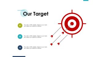 Our Target Ppt PowerPoint Presentation Ideas Design Templates