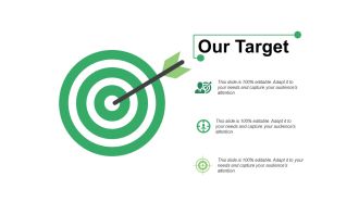Our Target Ppt PowerPoint Presentation Infographics Brochure