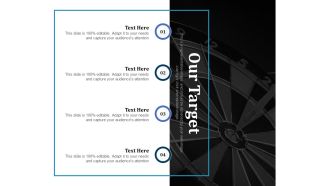 Our Target Ppt PowerPoint Presentation Infographics Graphics Example