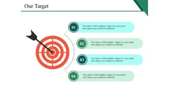 Our Target Ppt PowerPoint Presentation Infographics Inspiration