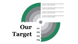 Our Target Ppt PowerPoint Presentation Inspiration Objects