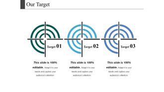 Our Target Ppt PowerPoint Presentation Pictures Introduction