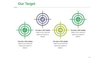 Our Target Ppt PowerPoint Presentation Portfolio Layout
