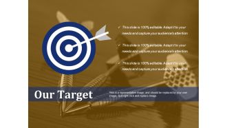 Our Target Ppt PowerPoint Presentation Professional Example