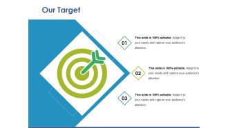 Our Target Ppt PowerPoint Presentation Professional Microsoft