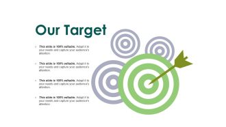 Our Target Ppt PowerPoint Presentation Styles Clipart