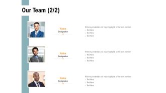 Our Team Introduction Ppt PowerPoint Presentation Infographic Template Microsoft