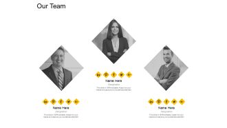Our Team Introduction Ppt PowerPoint Presentation Infographics Icons