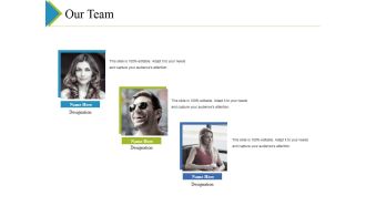 Our Team Ppt PowerPoint Presentation File Gridlines