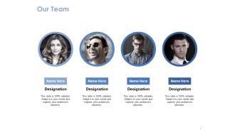 Our Team Ppt PowerPoint Presentation File Objects