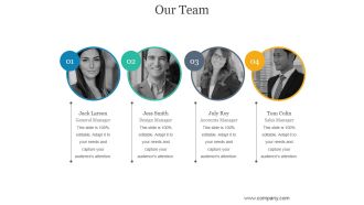 Our Team Ppt PowerPoint Presentation Graphics