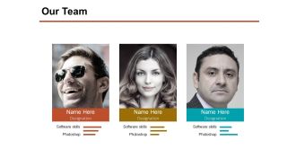 Our Team Ppt PowerPoint Presentation Icon Graphics Tutorials