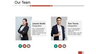 Our Team Ppt PowerPoint Presentation Infographic Template Elements