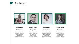 Our Team Ppt PowerPoint Presentation Infographics Topics