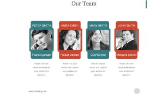 Our Team Ppt PowerPoint Presentation Information