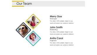 Our Team Ppt PowerPoint Presentation Inspiration Topics