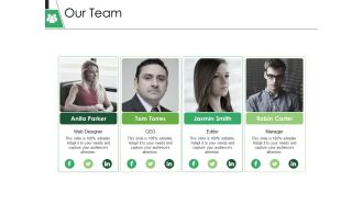 Our Team Ppt PowerPoint Presentation Layout