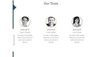 Our Team Ppt PowerPoint Presentation Microsoft